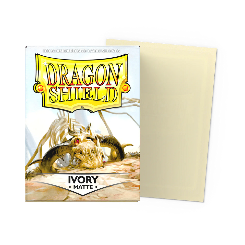 Dragon Shield Sleeves - Matte [Ivory]
