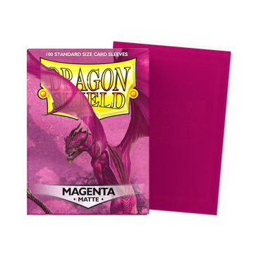 Dragon Shield Sleeves - Matte [Magenta]