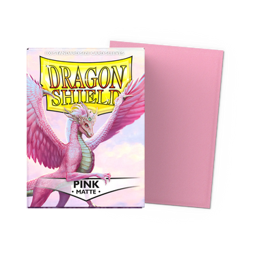 Dragon Shield Sleeves - Matte [Pink]