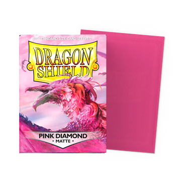 Dragon Shield Sleeves - Matte [Pink Diamond]