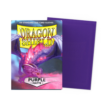 Dragon Shield Sleeves - Matte [Purple]