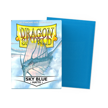 Dragon Shield Sleeves - Matte [Sky Blue]