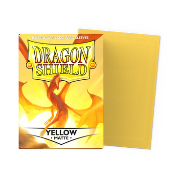 Dragon Shield Sleeves - Matte [Yellow]