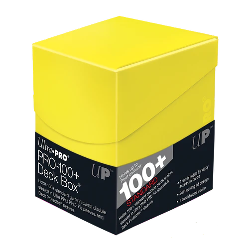 Ultra Pro Eclipse PRO 100+ Deck Box [Lemon Yellow]