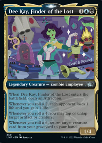 mtg employee cards Magic The Gathering - Unfinity - Tokens - Zombie Foundations (FDN) #203 Illustrated by Milivoj eran Magic MTG Singles - In Stock