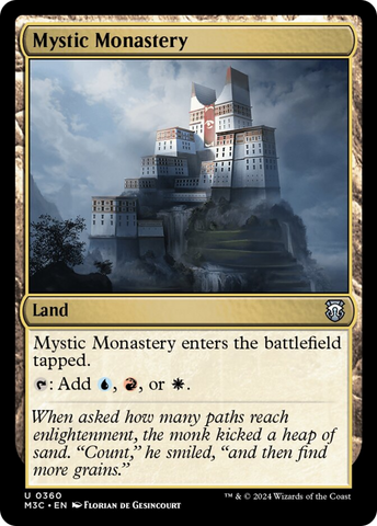 Mystic Monastery [Modern Horizons 3 Commander]