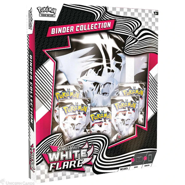 Pokemon Scarlet & Violet - White Flare Binder Collection [SV10.5]