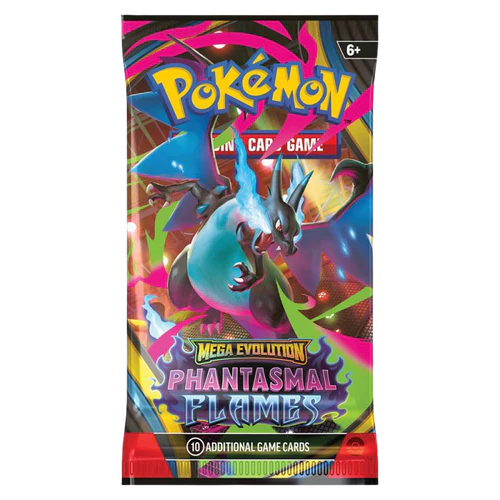 Pokemon Mega Evolution - Phantasmal Flames Booster Pack [ME02]