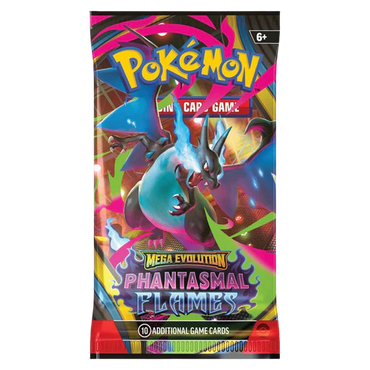 Pokemon Mega Evolution - Phantasmal Flames Booster Pack [ME02]