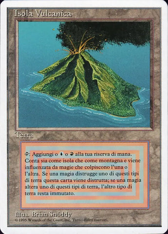 Volcanic Island (Italian) [Revised Edition (Foreign White Bordered)]