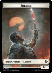 Soldier // Zombie (0013) Double-Sided Token [Commander Masters Tokens]