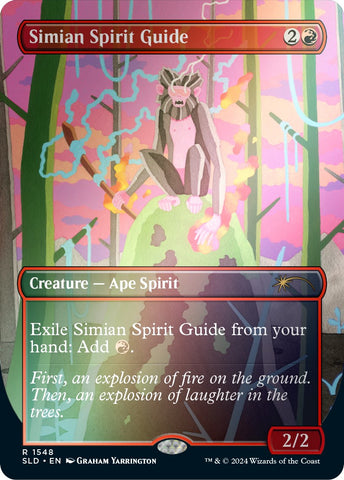 Simian Spirit Guide (Rainbow Foil) [Secret Lair Drop Series]