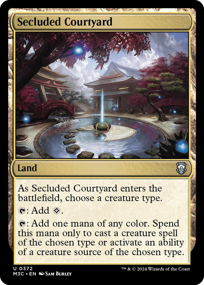 Secluded Courtyard [Modern Horizons 3 Commander]