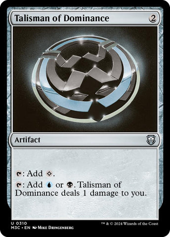Talisman of Dominance [Modern Horizons 3 Commander]