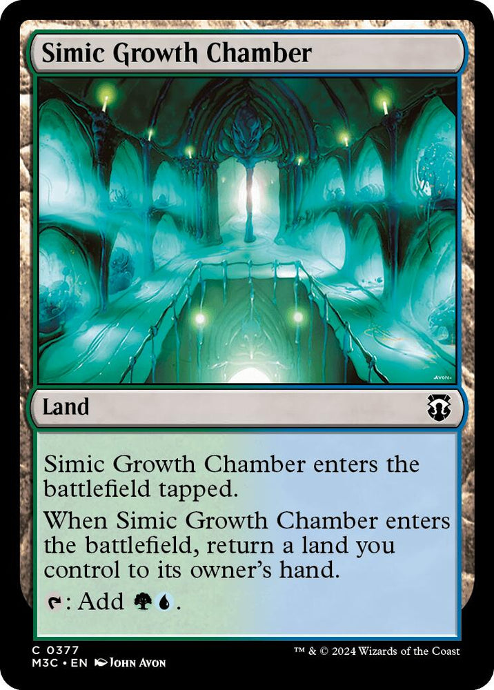 Simic Growth Chamber [Modern Horizons 3 Commander]