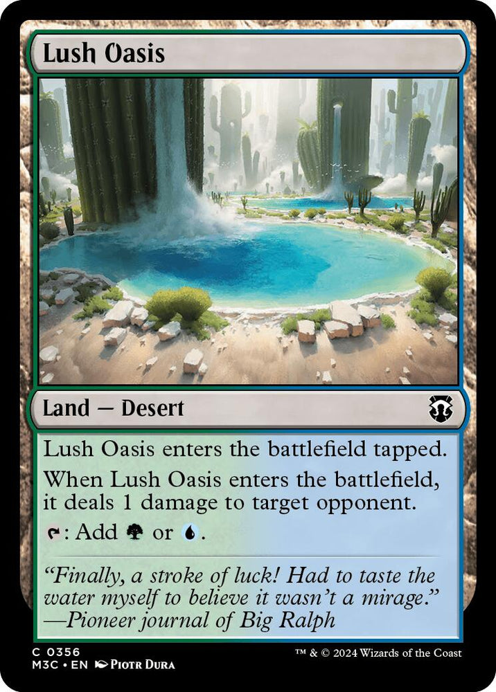 Lush Oasis [Modern Horizons 3 Commander]