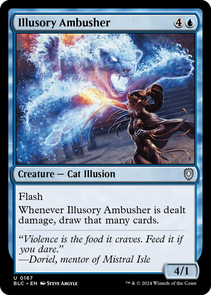 Illusory Ambusher [Bloomburrow Commander]