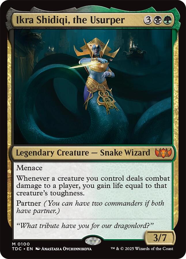 Ikra Shidiqi, the Usurper [Tarkir: Dragonstorm Commander]
