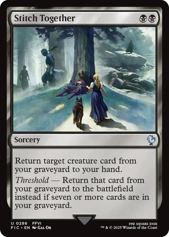 Stitch Together (Surge Foil) [FINAL FANTASY Commander]