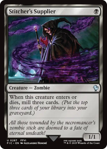 Stitcher's Supplier (Surge Foil) [FINAL FANTASY Commander]