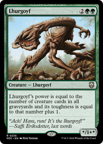 Lhurgoyf [Modern Horizons 3 Commander]