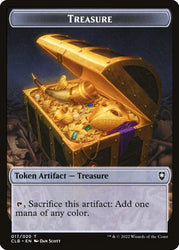 Kobolds of Kher Keep // Treasure Double-Sided Token [Commander Legends: Battle for Baldur's Gate Tokens]