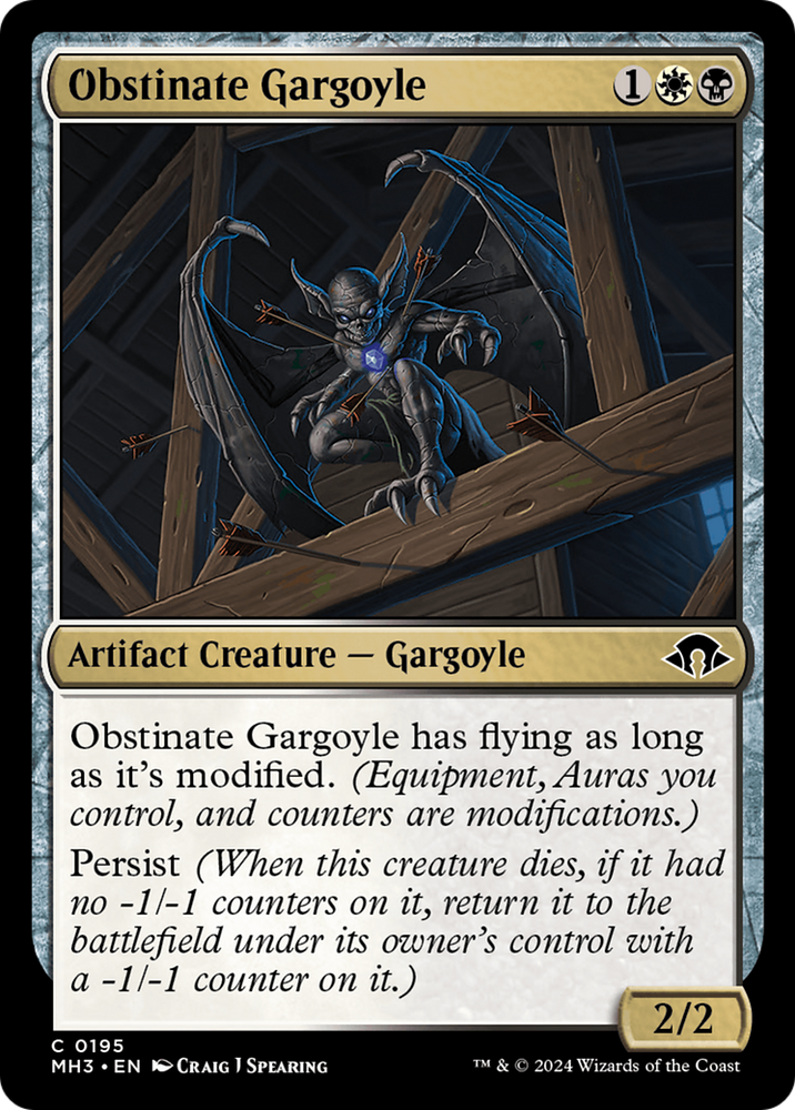 Obstinate Gargoyle [Modern Horizons 3]