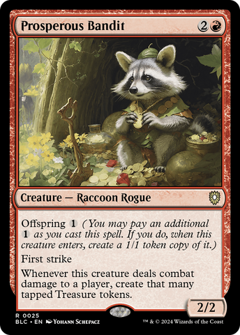 Prosperous Bandit [Bloomburrow Commander]