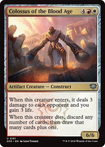 Colossus of the Blood Age [Secrets of Strixhaven]