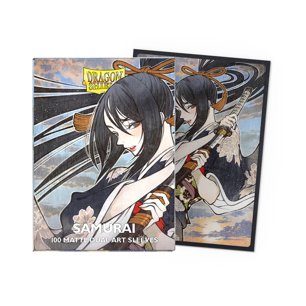 Dragon Shield Sleeves - Matte Dual Art [Samurai]