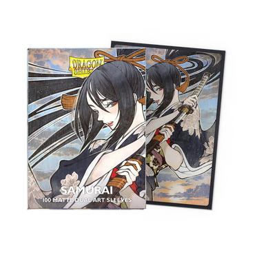 Dragon Shield Sleeves - Matte Dual Art [Samurai]