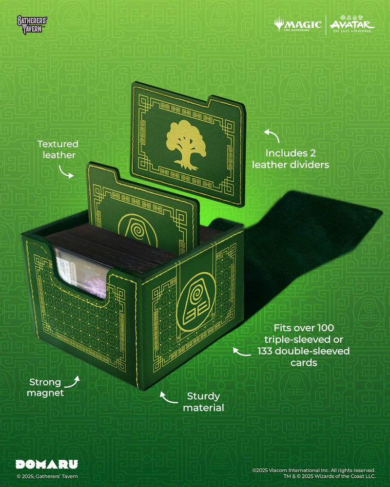 DOMARU Deckbox - Avatar: The Last Airbender [Earth]
