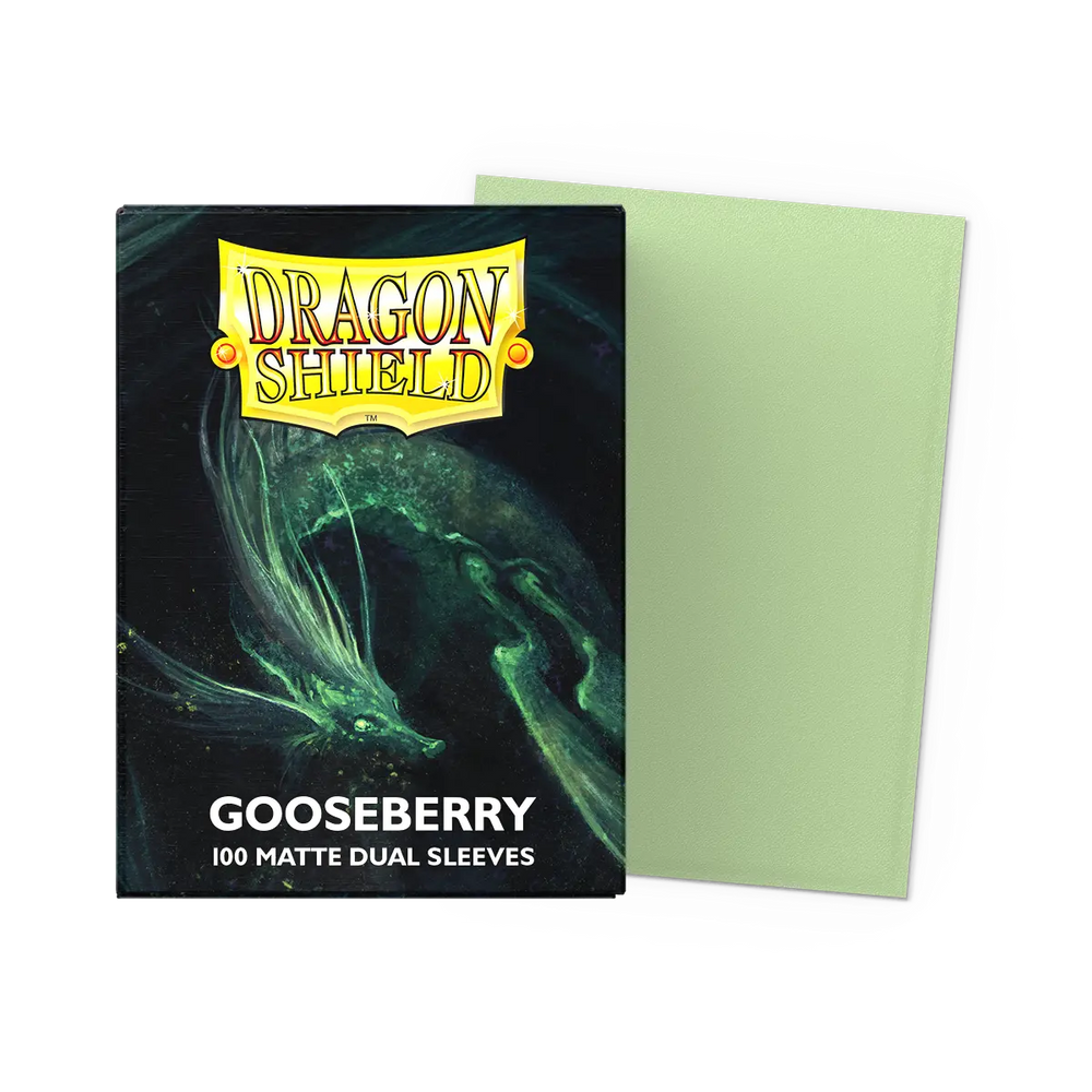 Dragon Shield Sleeves - Matte Dual [Gooseberry]