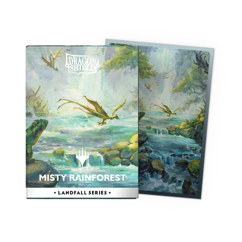 Dragon Shield Sleeves - Matte Dual Art [Misty Rainforest]