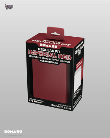 DOMARU Regular Fit Sleeves [Imperial Red]