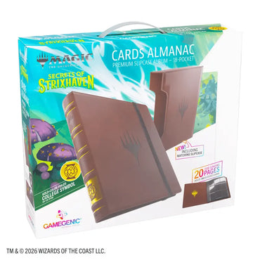 Gamegenic Cards Almanac Premium Slipcase Album - 18 Pocket [Quandrix]