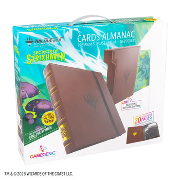 Gamegenic Cards Almanac Premium Slipcase Album - 18 Pocket [Witherbloom]