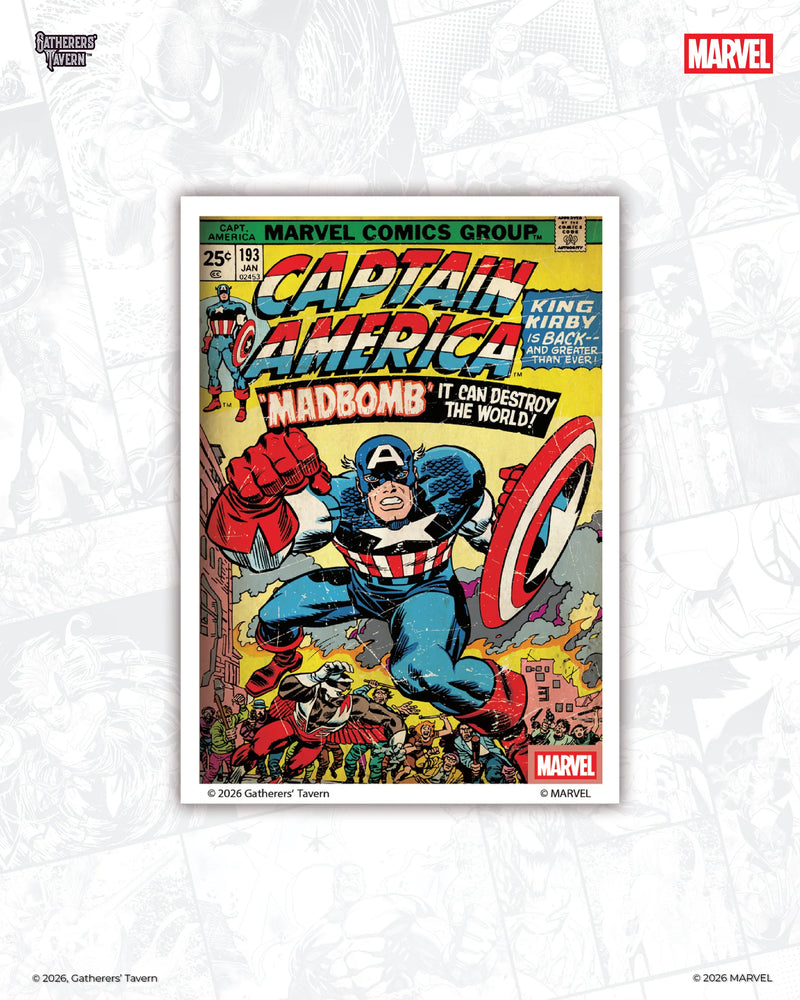 DOMARU Art Card Sleeves [Captain America]