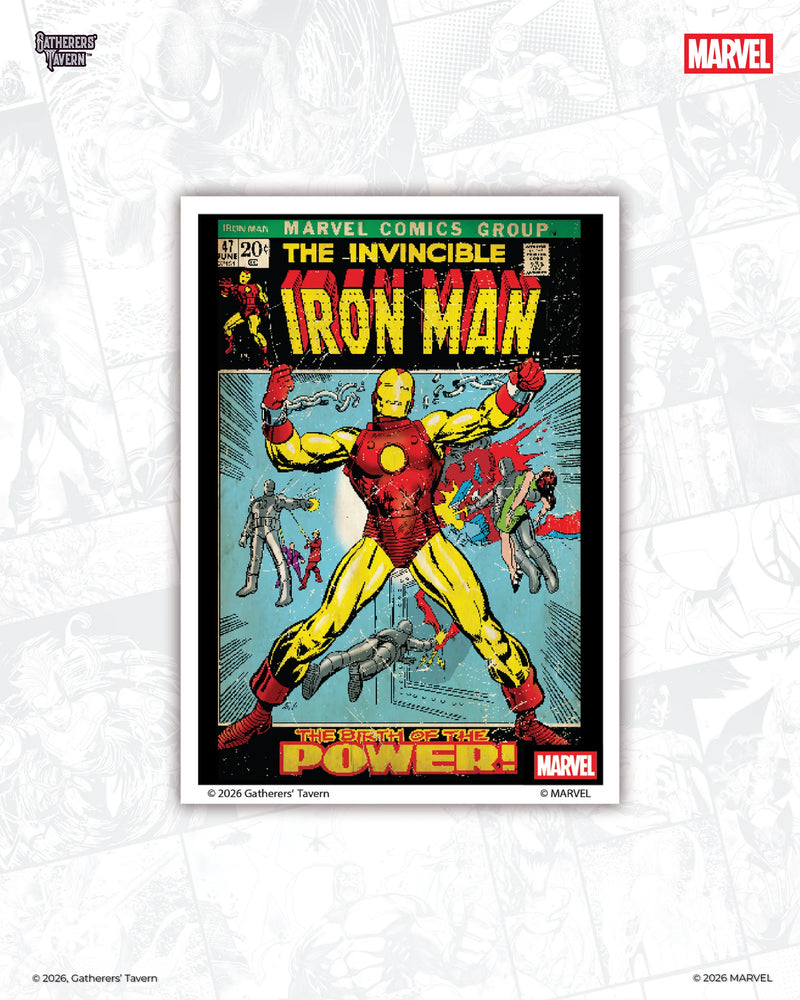 DOMARU Art Card Sleeves [Iron Man]