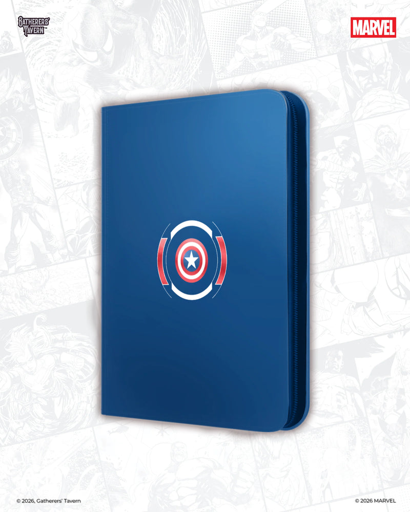 DOMARU 9-Pocket Binder [Captain America]