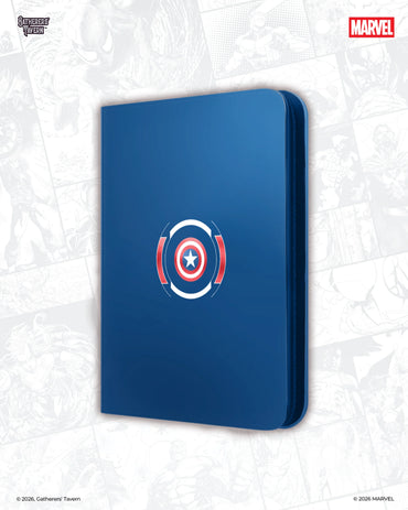 DOMARU 9-Pocket Binder [Captain America]