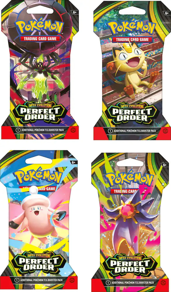 Pokemon Mega Evolution - Perfect Order Booster Pack Sleeve [ME03]
