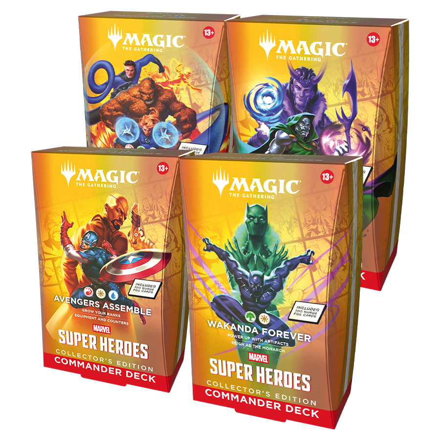 [MSH] Marvel Super Heores Collector's Edition Commander Decks