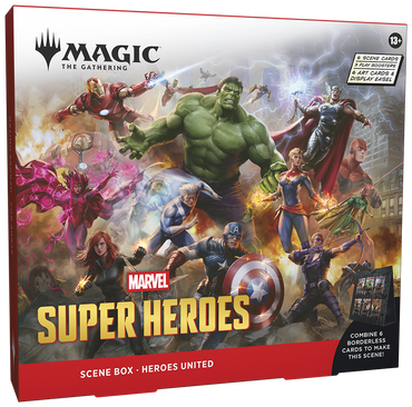 [MSH] Marvel Super Heroes Scene Box (Set of 2)