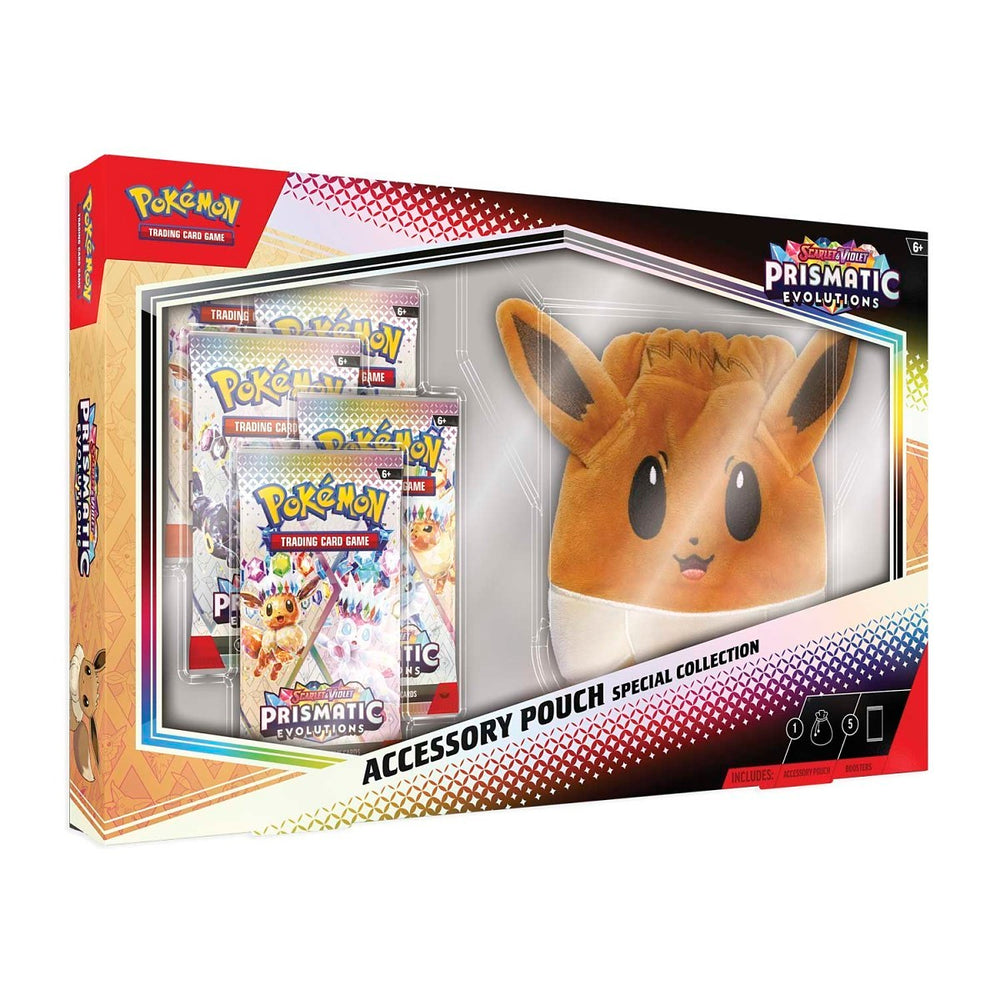 Pokemon Scarlet & Violet - Prismatic Evolutions Accessory Pouch Special Collection [SV8.5]