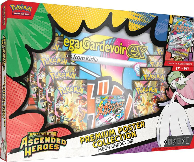 Pokemon Mega Evolution - Ascended Heroes Premium Poster Collection (Mega Gardevoir) [ME02.5]