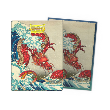 Dragon Shield Sleeves - Brushed Art [Great Wave]