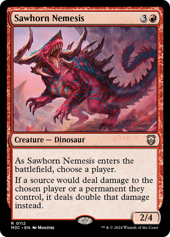 Sawhorn Nemesis [Modern Horizons 3 Commander]