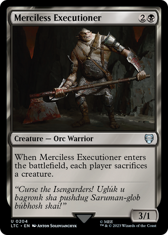 Merciless Executioner [The Lord of the Rings: Tales of Middle-Earth Commander]