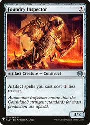 Foundry Inspector [Mystery Booster]